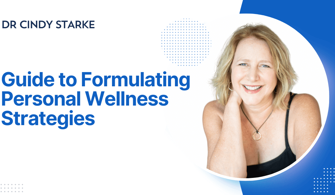 A Guide to Formulating Personal Wellness Strategies